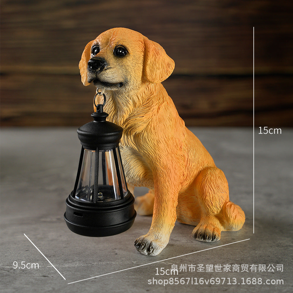 Realistic Animal Solar Lantern for Garden Decoration