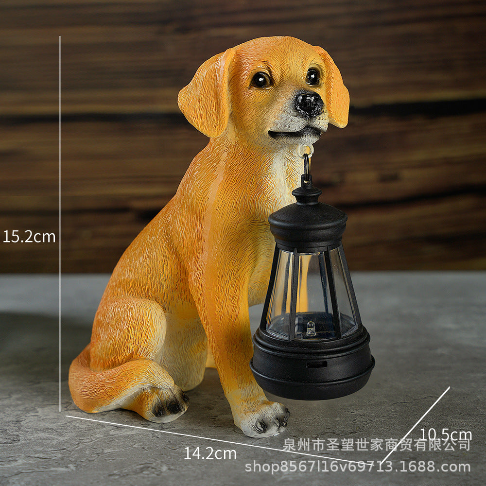 Realistic Animal Solar Lantern for Garden Decoration