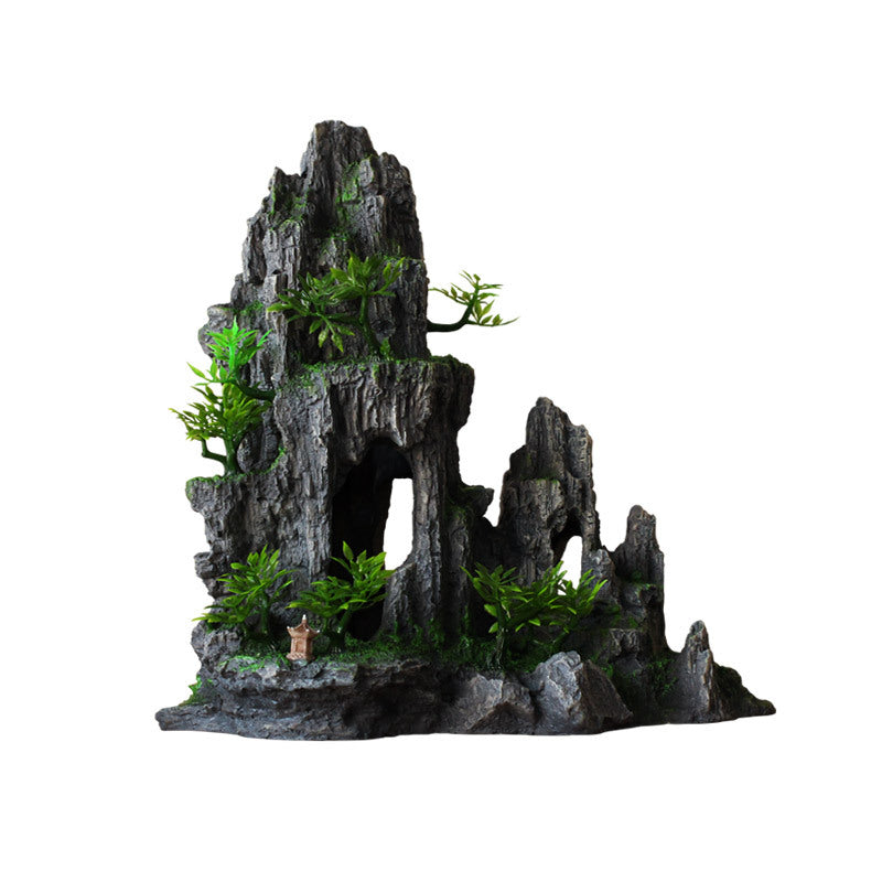 Realistic Aquarium Rockery Ornament