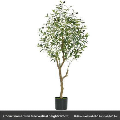 Realistic Artificial Olive Tree for Home Decoration