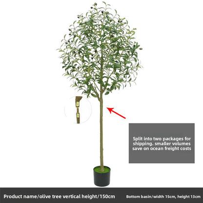 Realistic Artificial Olive Tree for Home Decoration