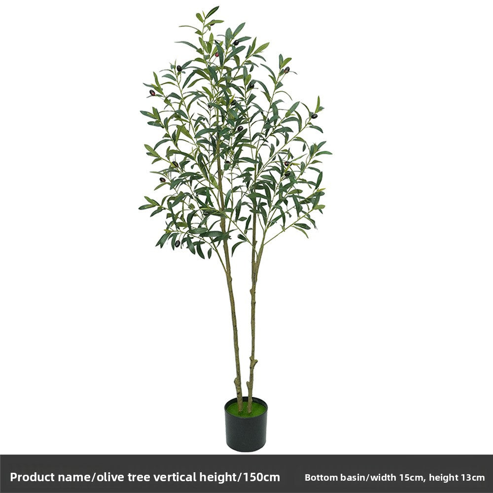 Realistic Artificial Olive Tree for Home Decoration