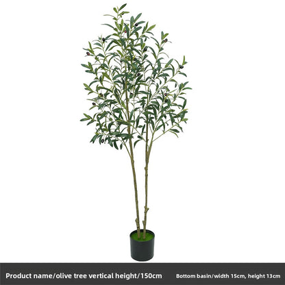 Realistic Artificial Olive Tree for Home Decoration