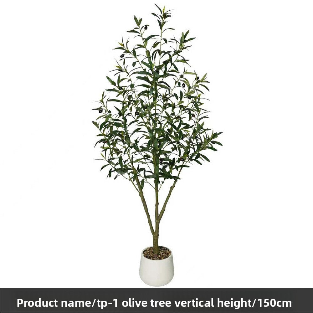 Realistic Artificial Olive Tree for Home Decoration