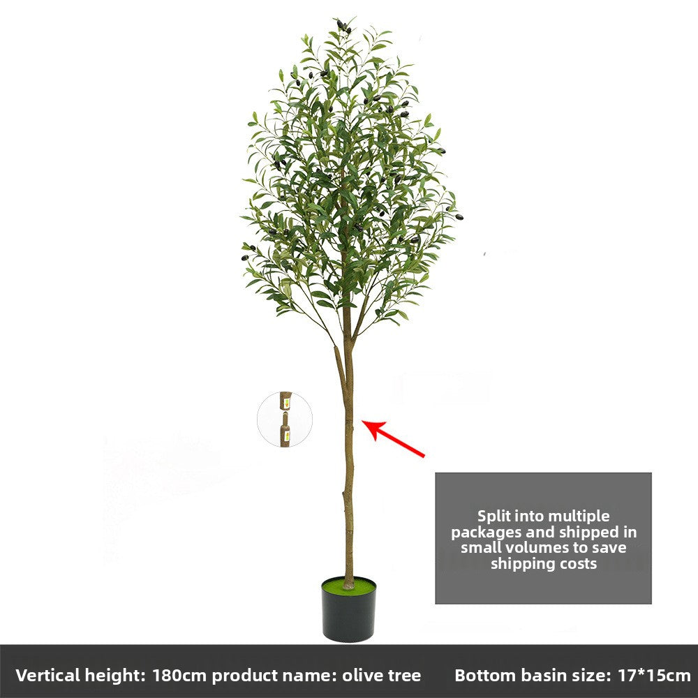 Realistic Artificial Olive Tree for Home Decoration