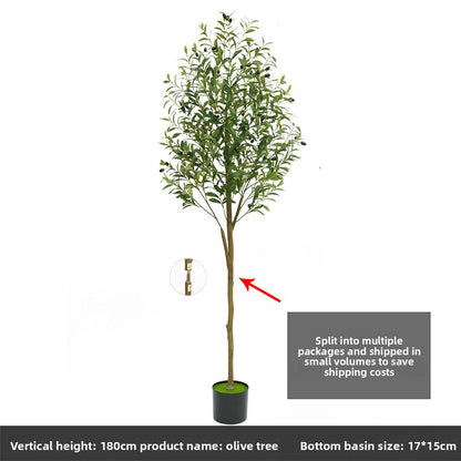 Realistic Artificial Olive Tree for Home Decoration