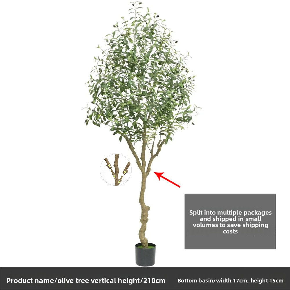 Realistic Artificial Olive Tree for Home Decoration