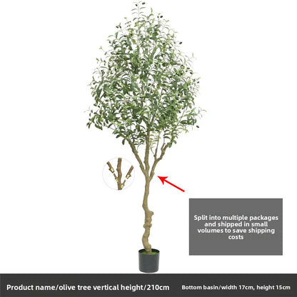 Realistic Artificial Olive Tree for Home Decoration