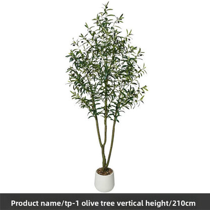 Realistic Artificial Olive Tree for Home Decoration