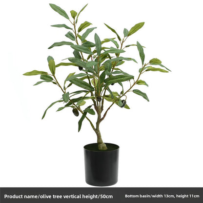 Realistic Artificial Olive Tree for Home Decoration