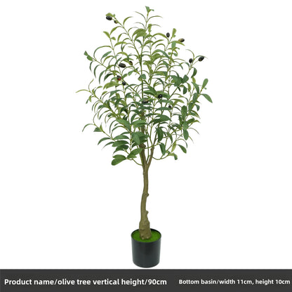 Realistic Artificial Olive Tree for Home Decoration