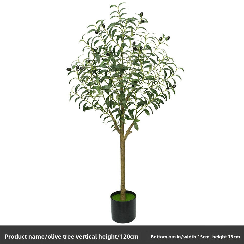 Realistic Artificial Olive Tree for Home Decoration