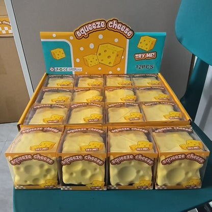 Realistic Cheese Slow Rebound Squeeze Toy