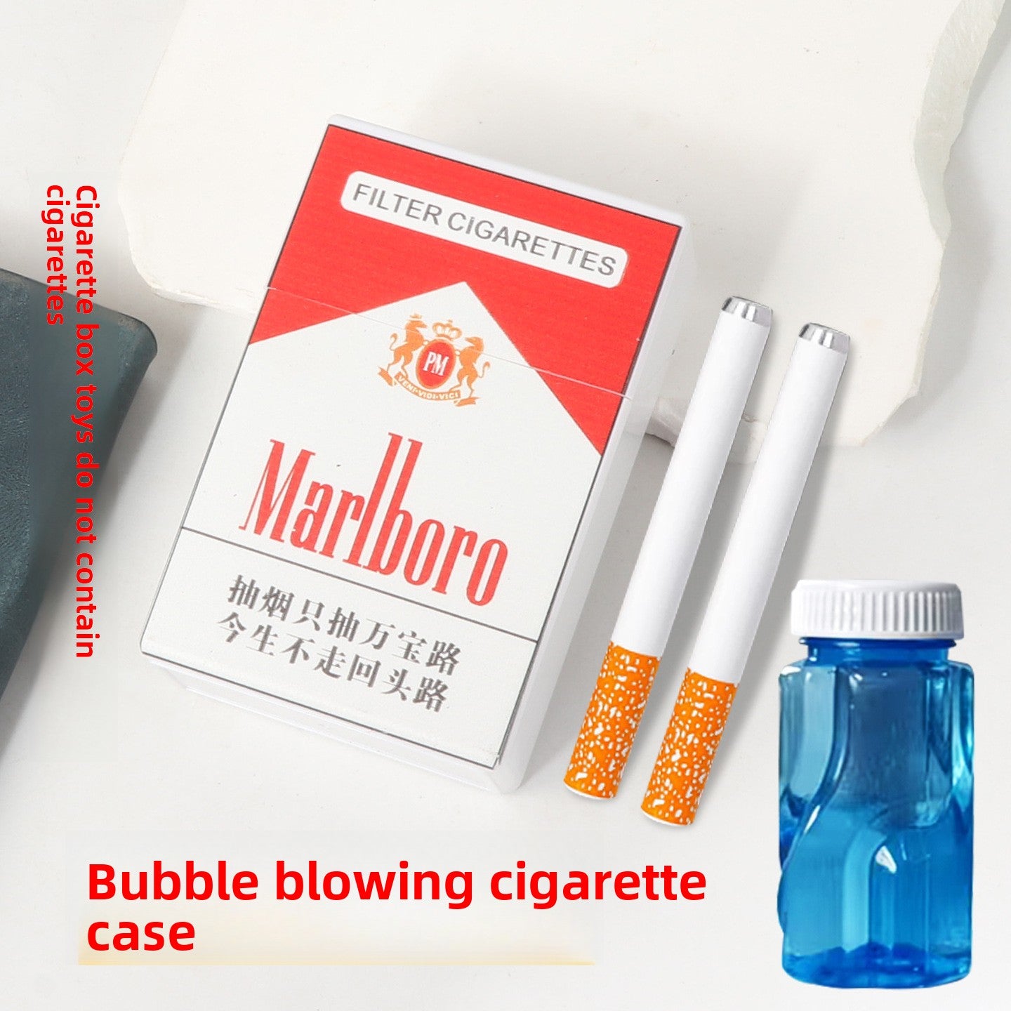 Realistic Cigarette Bubble Blowing Toy