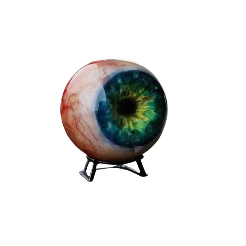 Realistic eyeball ornament