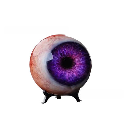 Realistic eyeball ornament