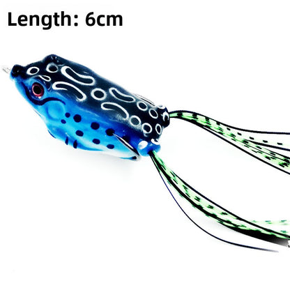 Realistic Frog Fishing Lure with Double Hooks