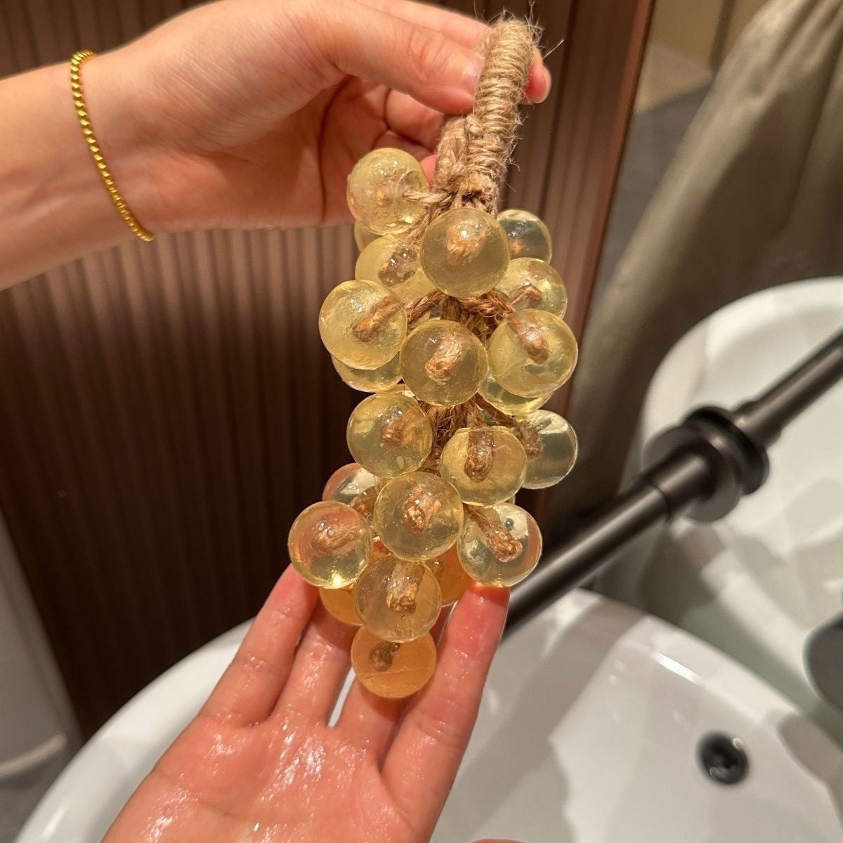 Realistic Grape Bunch Handmade Soap