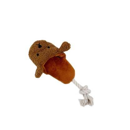 Realistic Plush Squeaker Dog Toy