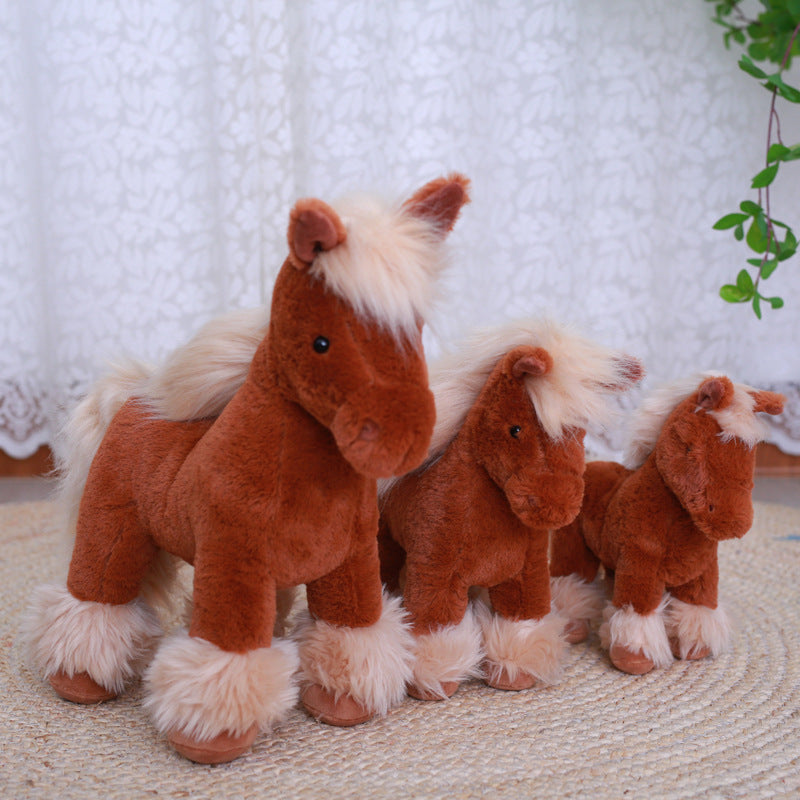 Realistic Pony Plush Doll