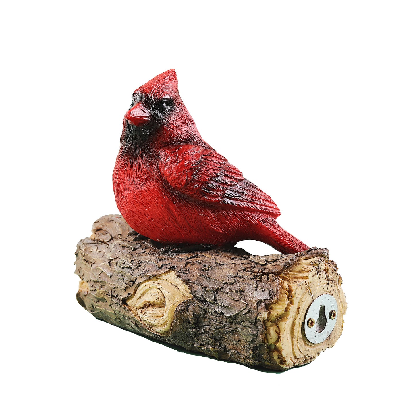 Realistic Red Bird Garden Decoration