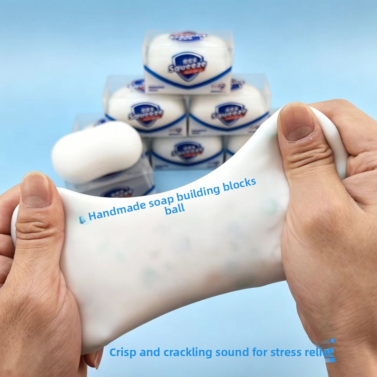 Realistic Soap Squishy Stress Relief Toy