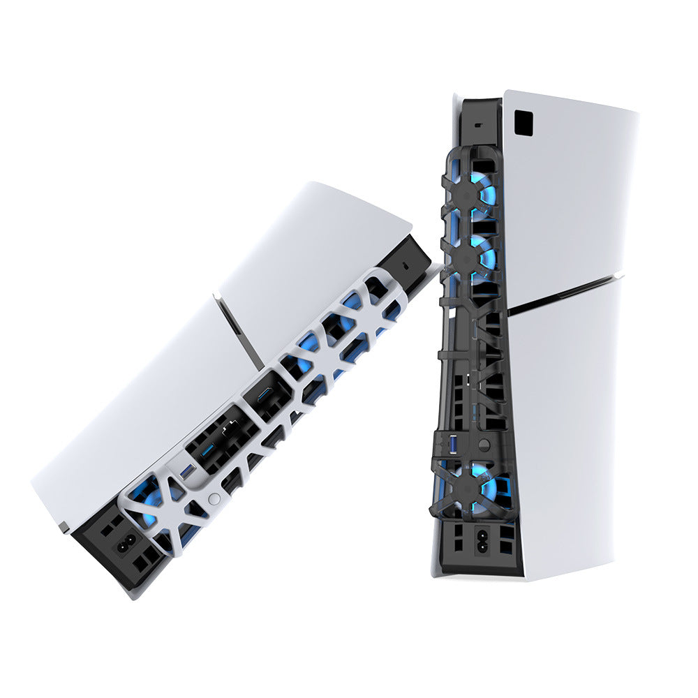 Rear-mounted blue light fan