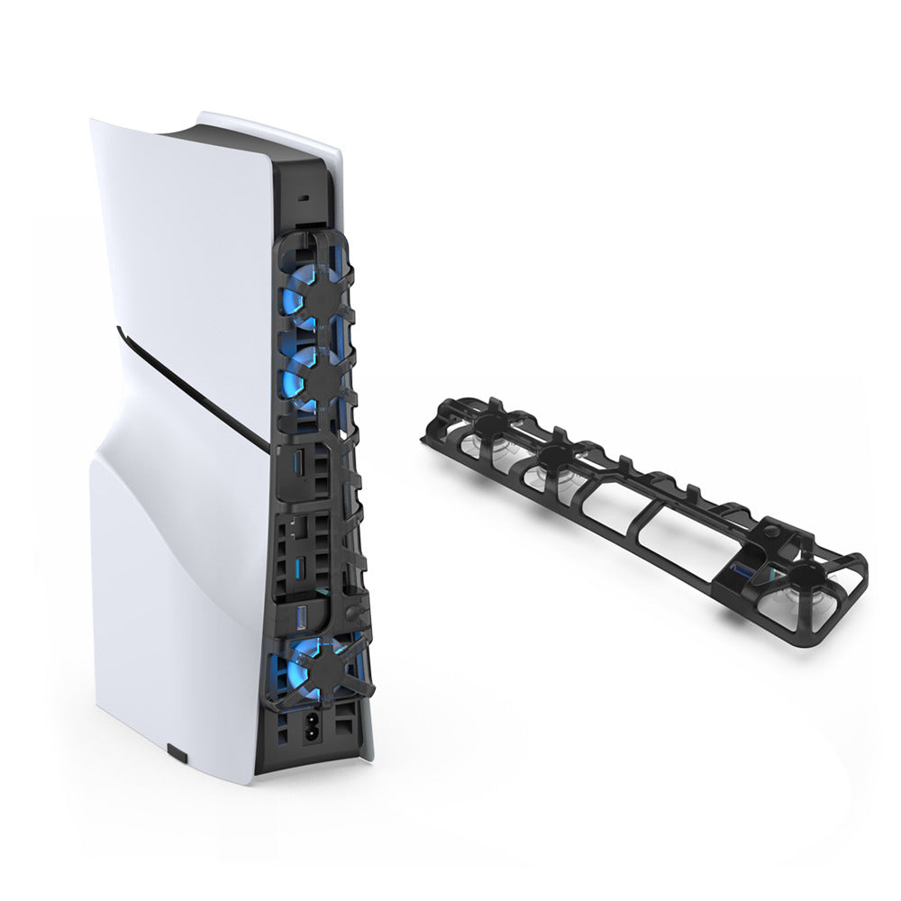 Rear-mounted blue light fan