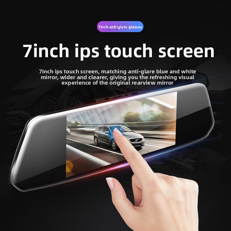 Rearview Mirror Dual Lens Driving Recorder