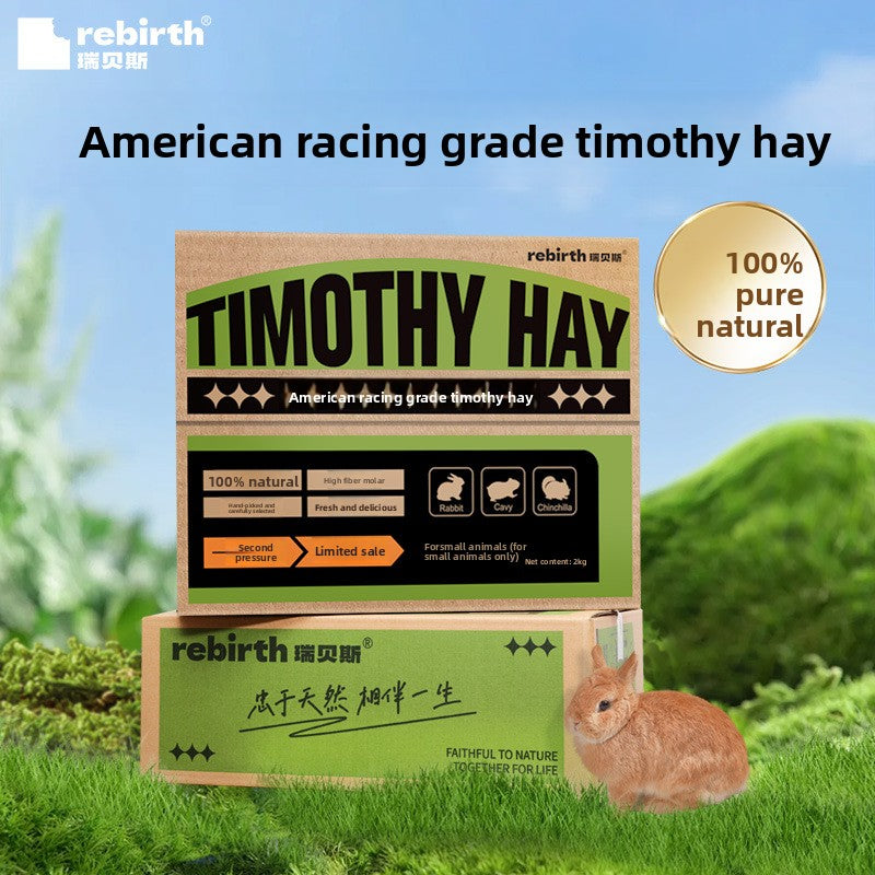 Rebes Rabbit Timothy Hay Staple Food for Small Pets
