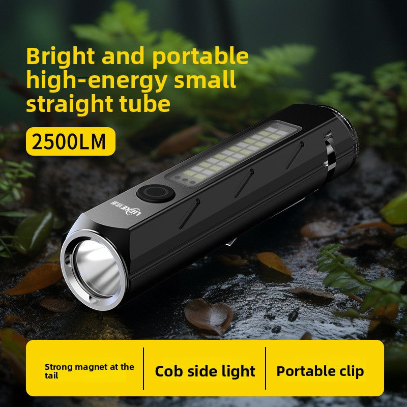 Rechargeable Aluminum LED Flashlight