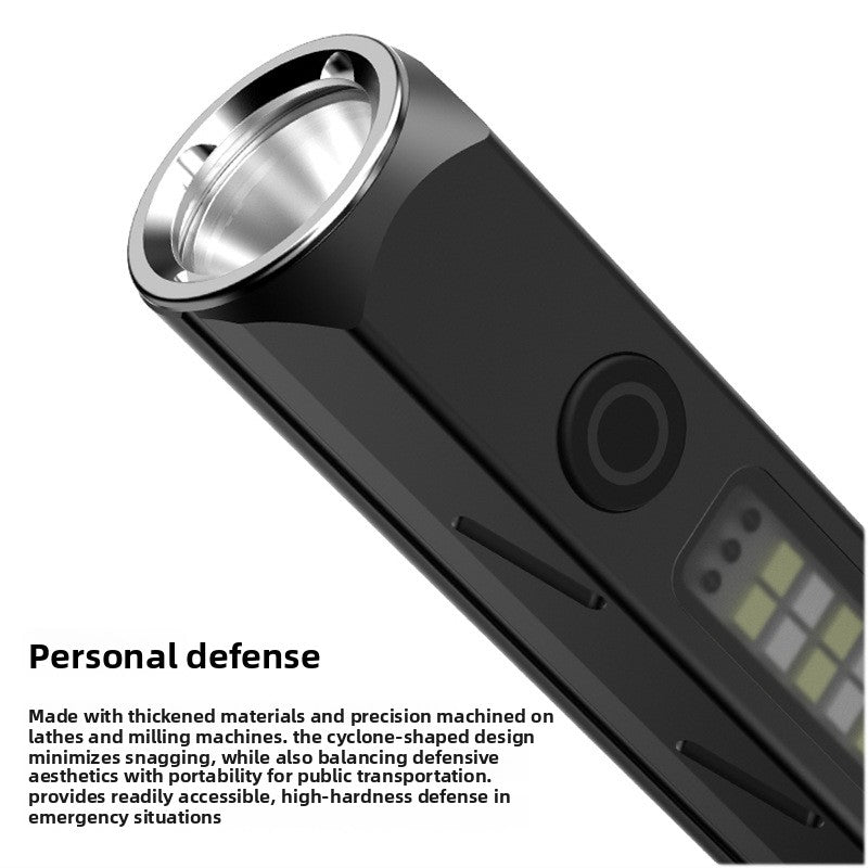 Rechargeable Aluminum LED Flashlight