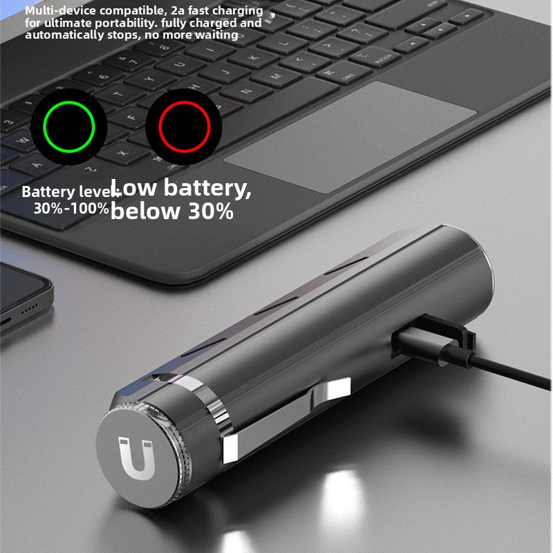 Rechargeable Aluminum LED Flashlight