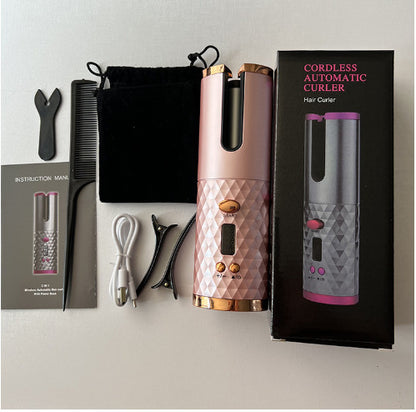 Rechargeable Automatic Hair Curling Iron