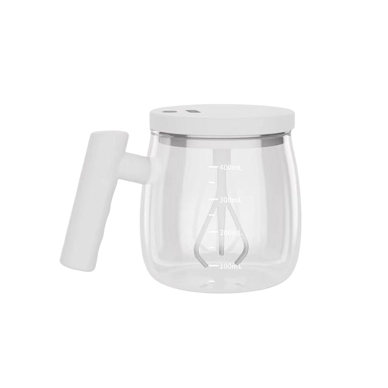 Rechargeable automatic mixing cup