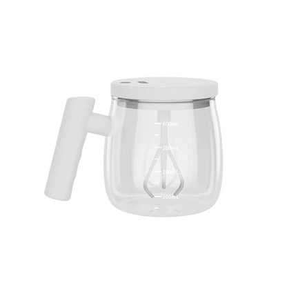 Rechargeable automatic mixing cup