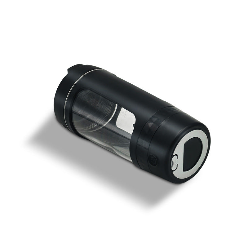 Rechargeable automatic mixing cup