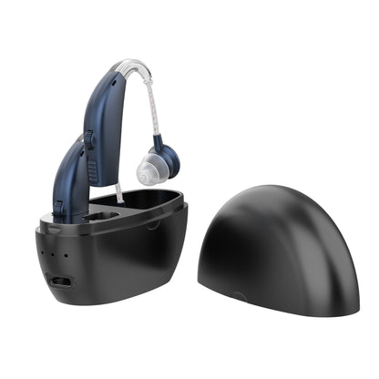 Rechargeable Behind-The-Ear Hearing Amplifier