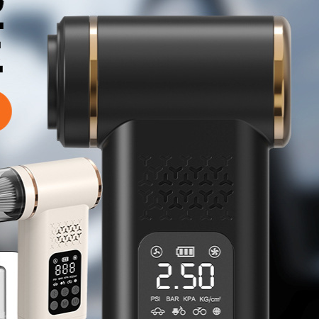 Rechargeable Car Vacuum Cleaner and Air Pump