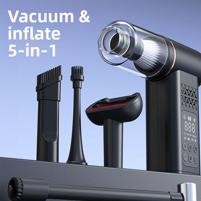 Rechargeable Car Vacuum Cleaner and Air Pump