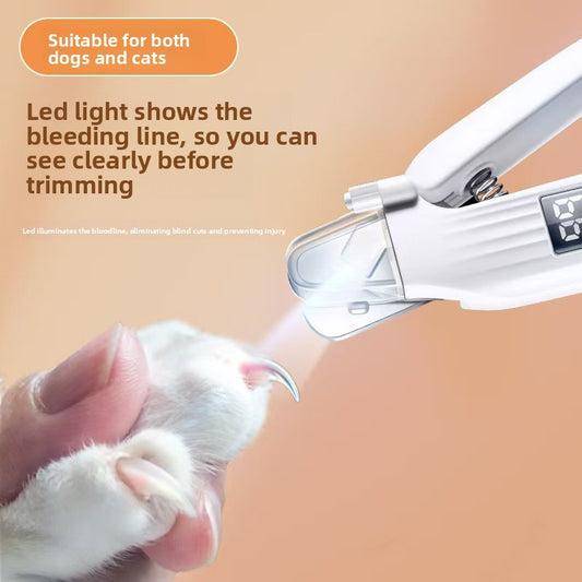 Rechargeable Cat Dog Nail Trimmer and Grinder