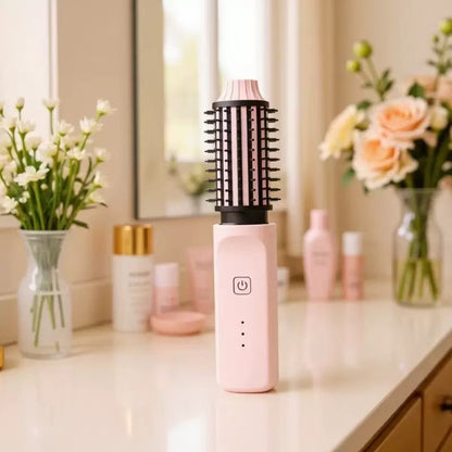 Rechargeable Curling Straightener Comb