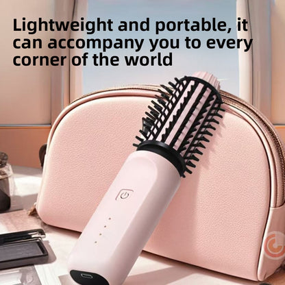 Rechargeable Curling Straightener Comb