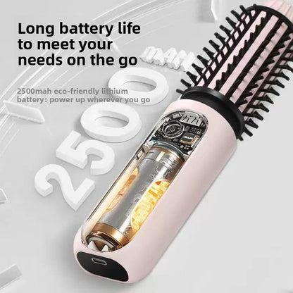Rechargeable Curling Straightener Comb