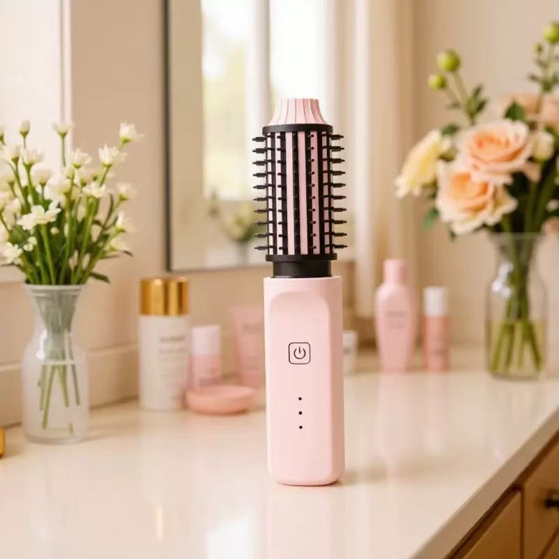 Rechargeable Curling Straightener Comb