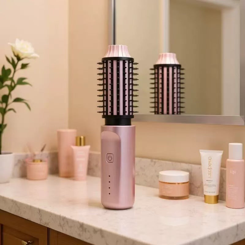 Rechargeable Curling Straightener Comb