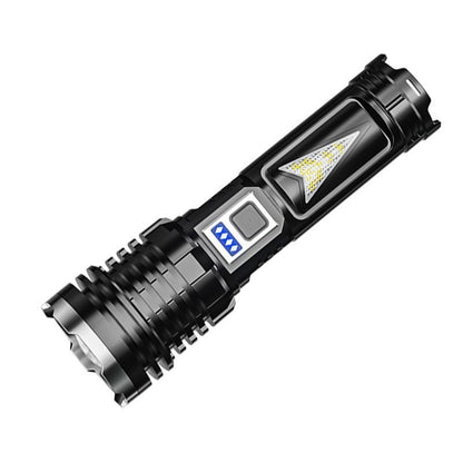 Rechargeable Digital Display Laser Flashlight with Zoom