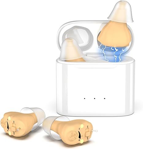Rechargeable Digital Hearing Aid with Noise Reduction