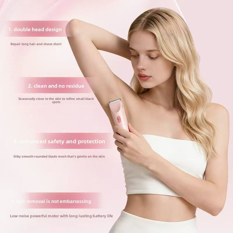 Rechargeable Dual-Head Hair Removal Device