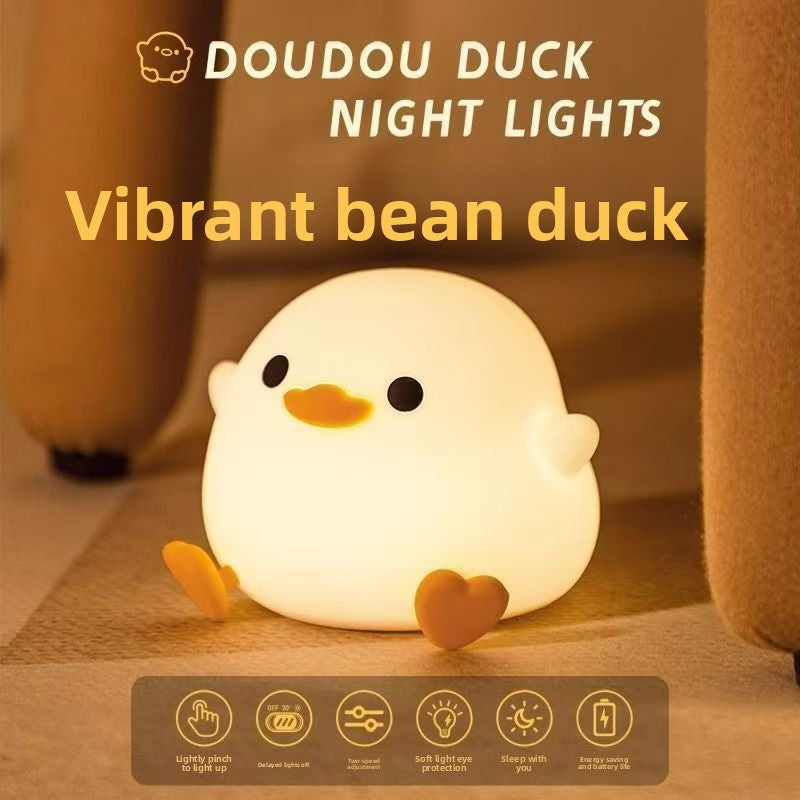 Rechargeable Duck Shape Night Light